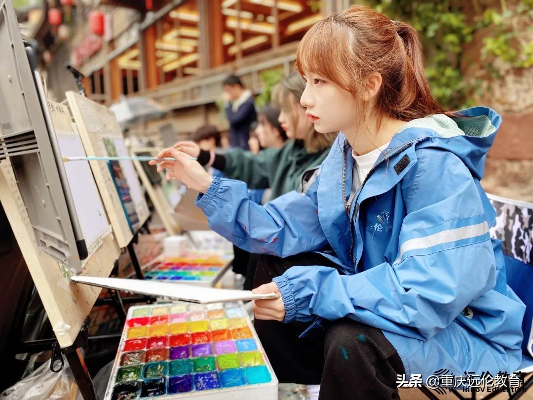 远伦写生回顾｜执笔绘梦，你们才是最美的风景！附优秀作品汇报