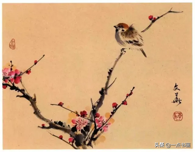 一学就会画——小写意禽鸟画法