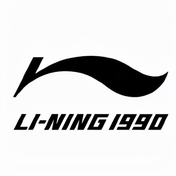 李宁logo黑底图片