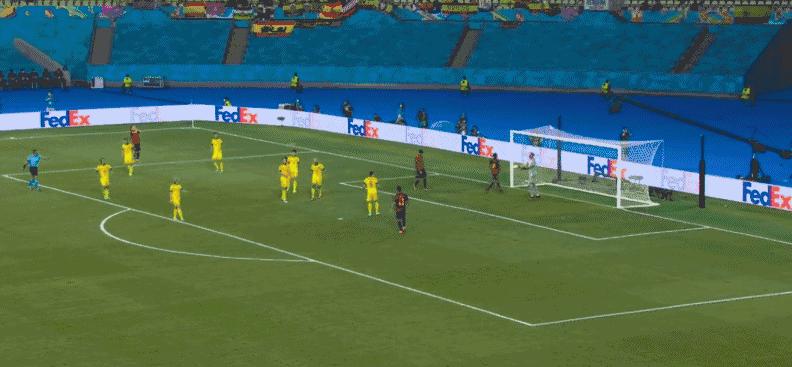 欧洲杯-莫拉塔失良机 略伦特门线救险 西班牙0-0平瑞典