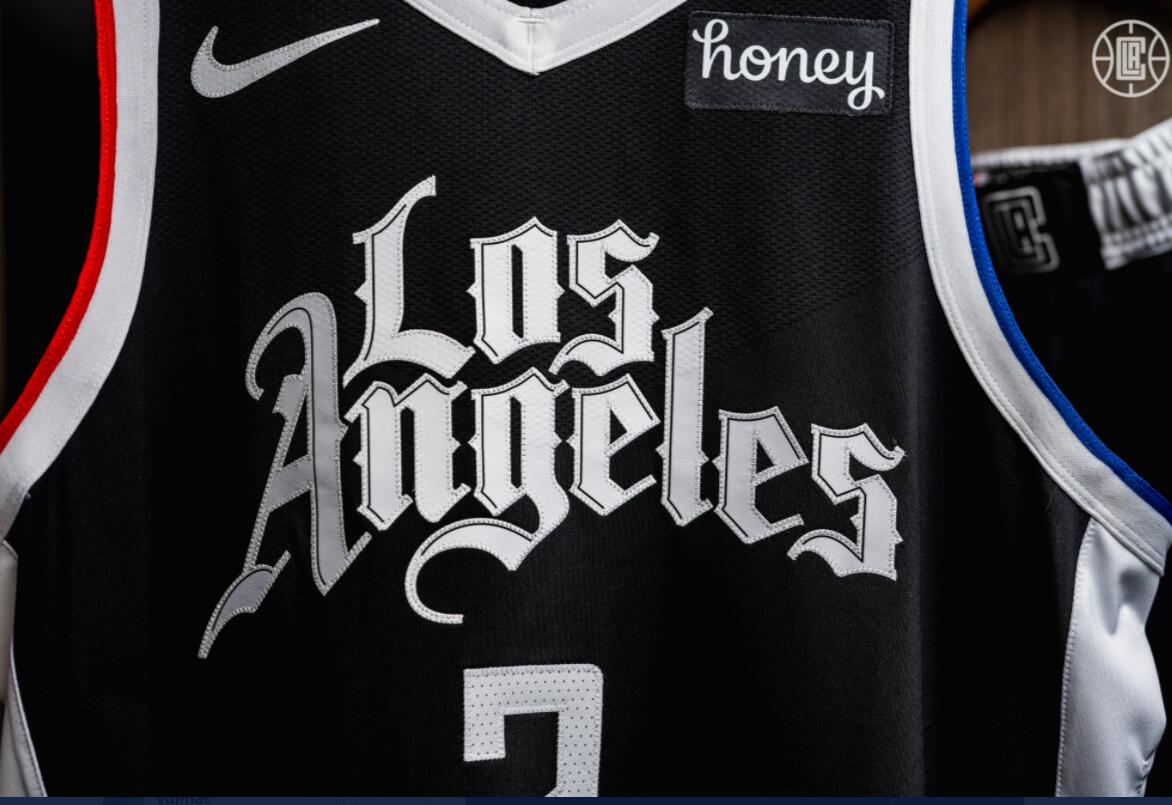 快船球衣(快船公布新赛季球衣:所有的黑色更好看)_篮球新闻 - 黑白