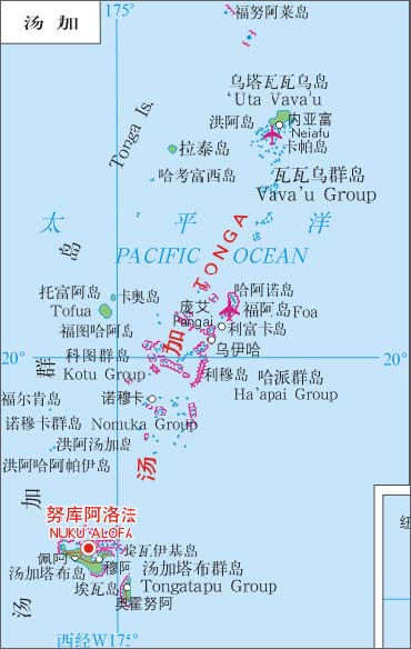 汤加在哪(汤加在哪个洲地图) - 武陵观察网
