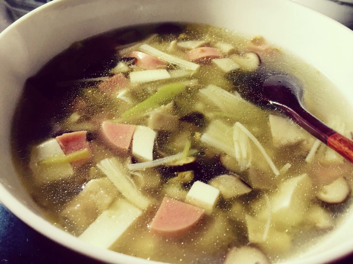 图片[6]-【豆腐火腿香菇汤】做法步骤图  鲜嫩可口又解馋 最后汤汁都不-起舞食谱网