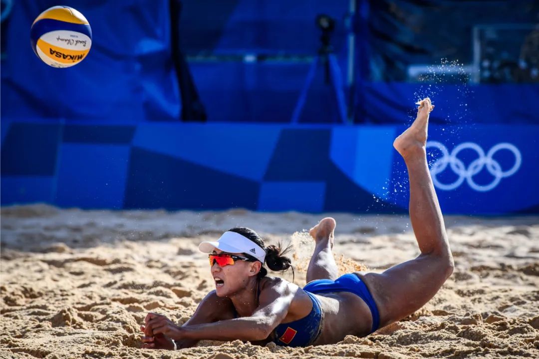 中国沙滩排球(奥运会 | 一日双胜！中国女子沙排组合闪耀沙场)