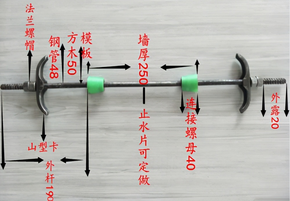 止水螺杆的使用方法图片