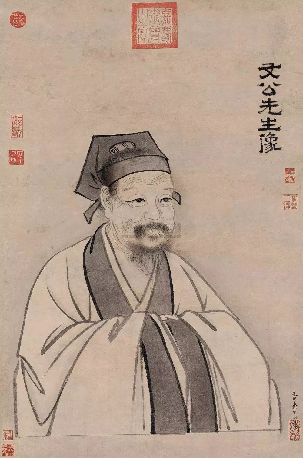 他是理学大家,写字大手大脚