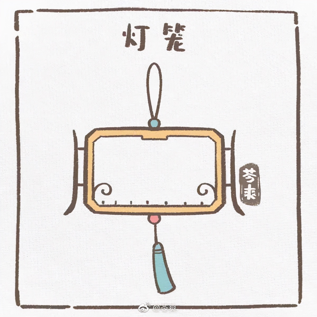 古代人简笔画男女(古风简笔大全!