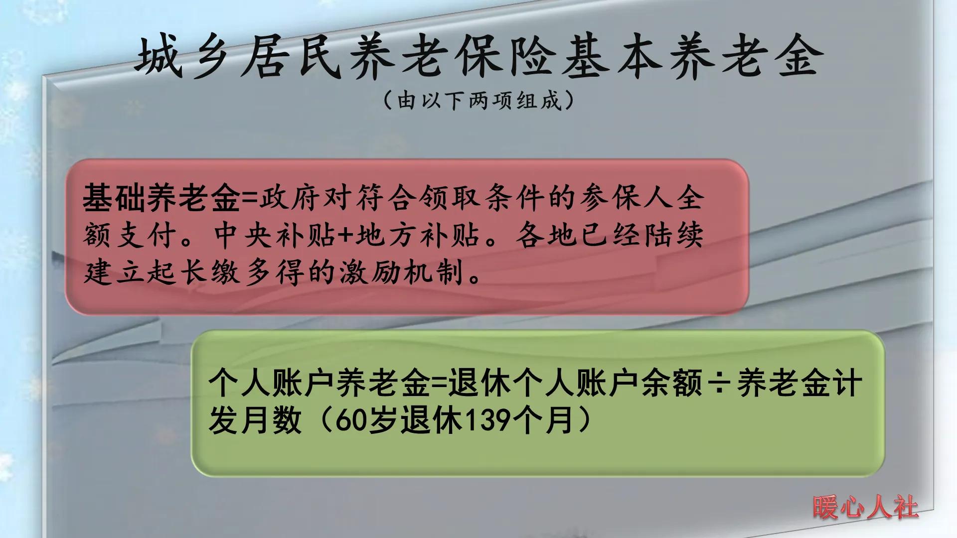 职工养老和居民养老，同样每年缴纳1.2万元，养老金有什么不同？