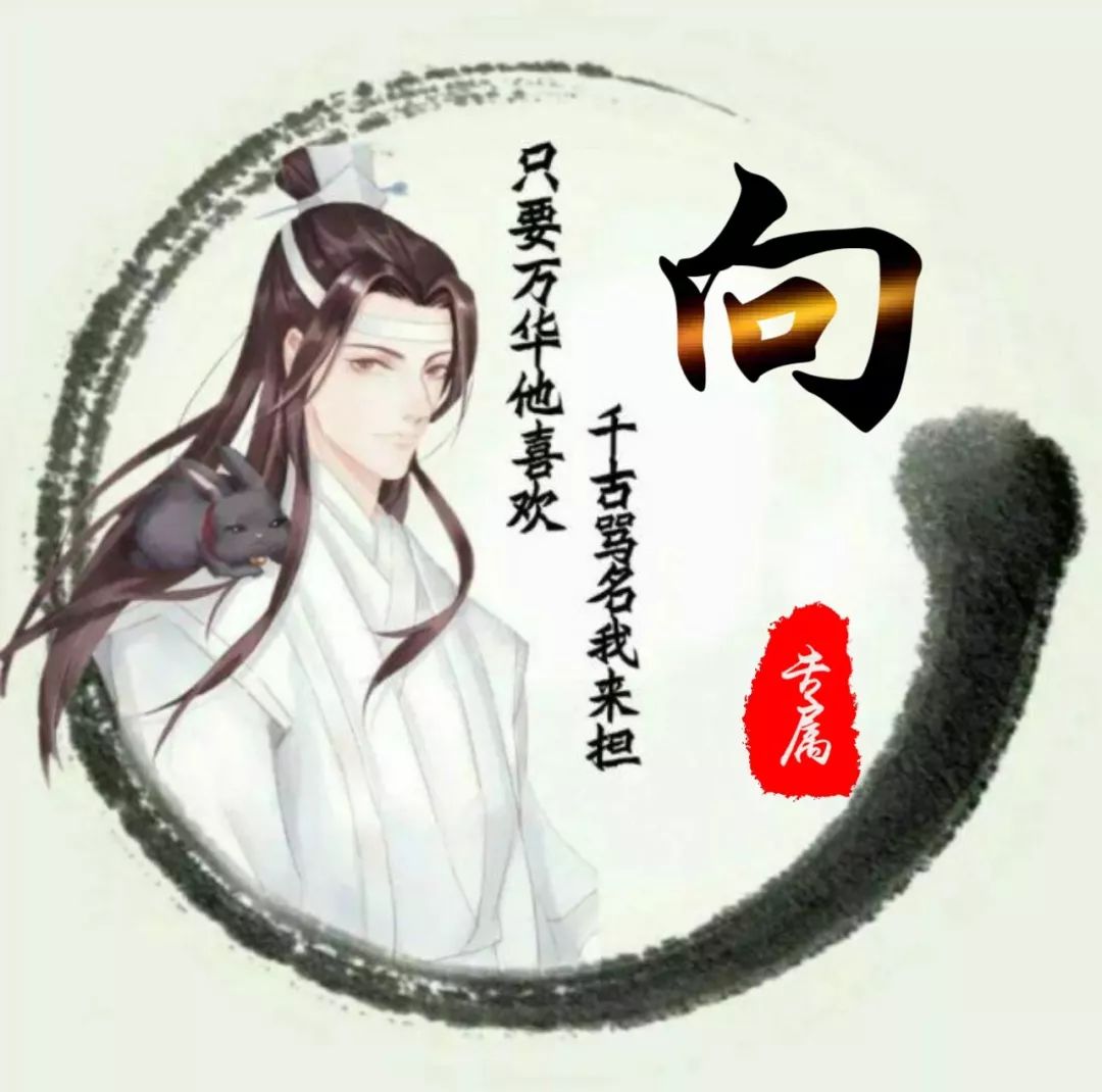 古风男头配上姓氏,满满的古风味道,看看有没有你的专属头像吧