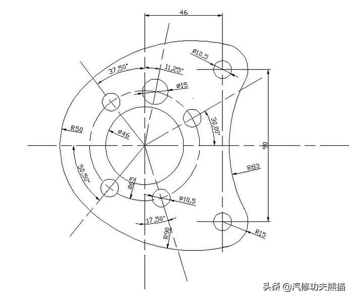 斯柯达晶锐鼓刹升盘刹不换后桥（后桥不带羊角）教程附带图纸尺寸