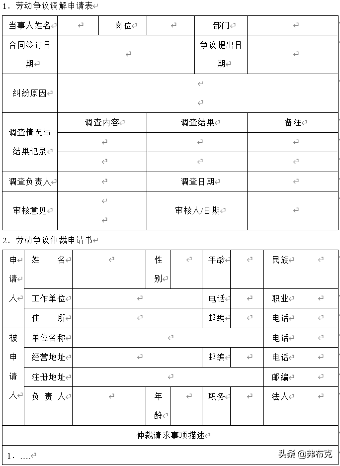 人力资源管理：劳动争议处理管理规定与表单