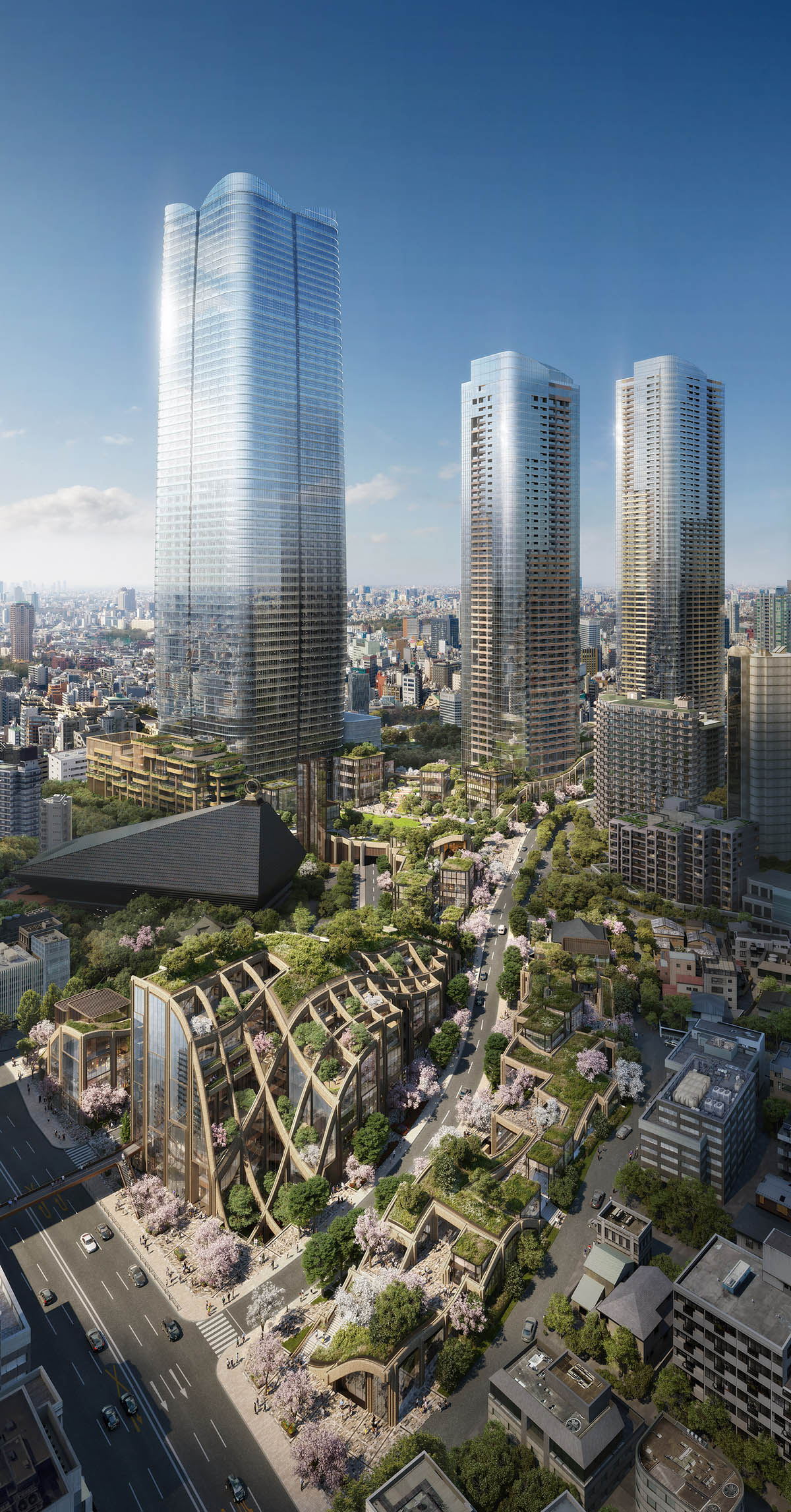 千岛之国—日本！地处环太平洋地震带，未来超高建筑多且体量巨大
