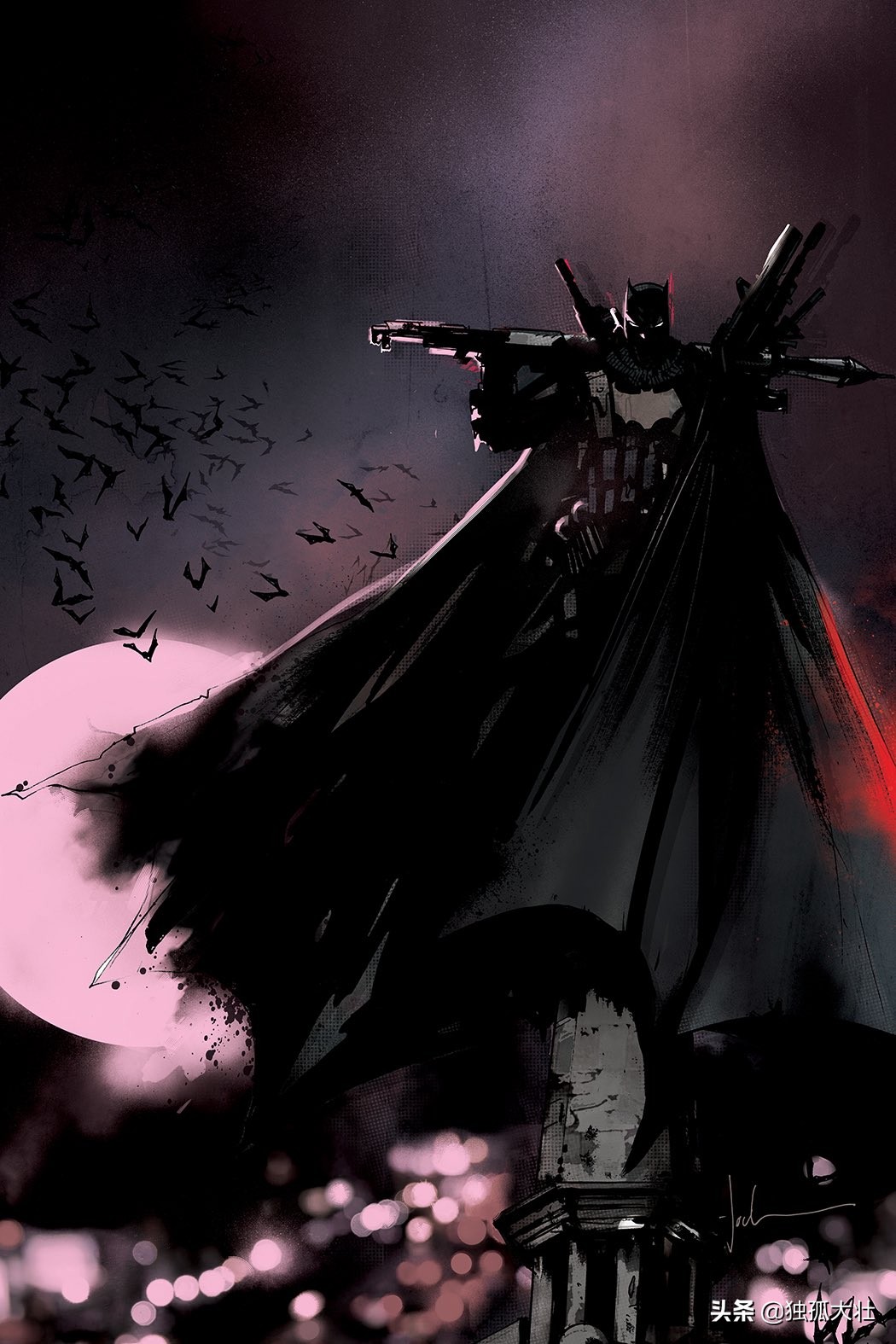 狂笑蝙蝠和残酷骑士的对比，最黑暗的蝙蝠侠到底是谁？ - 哔哩哔哩
