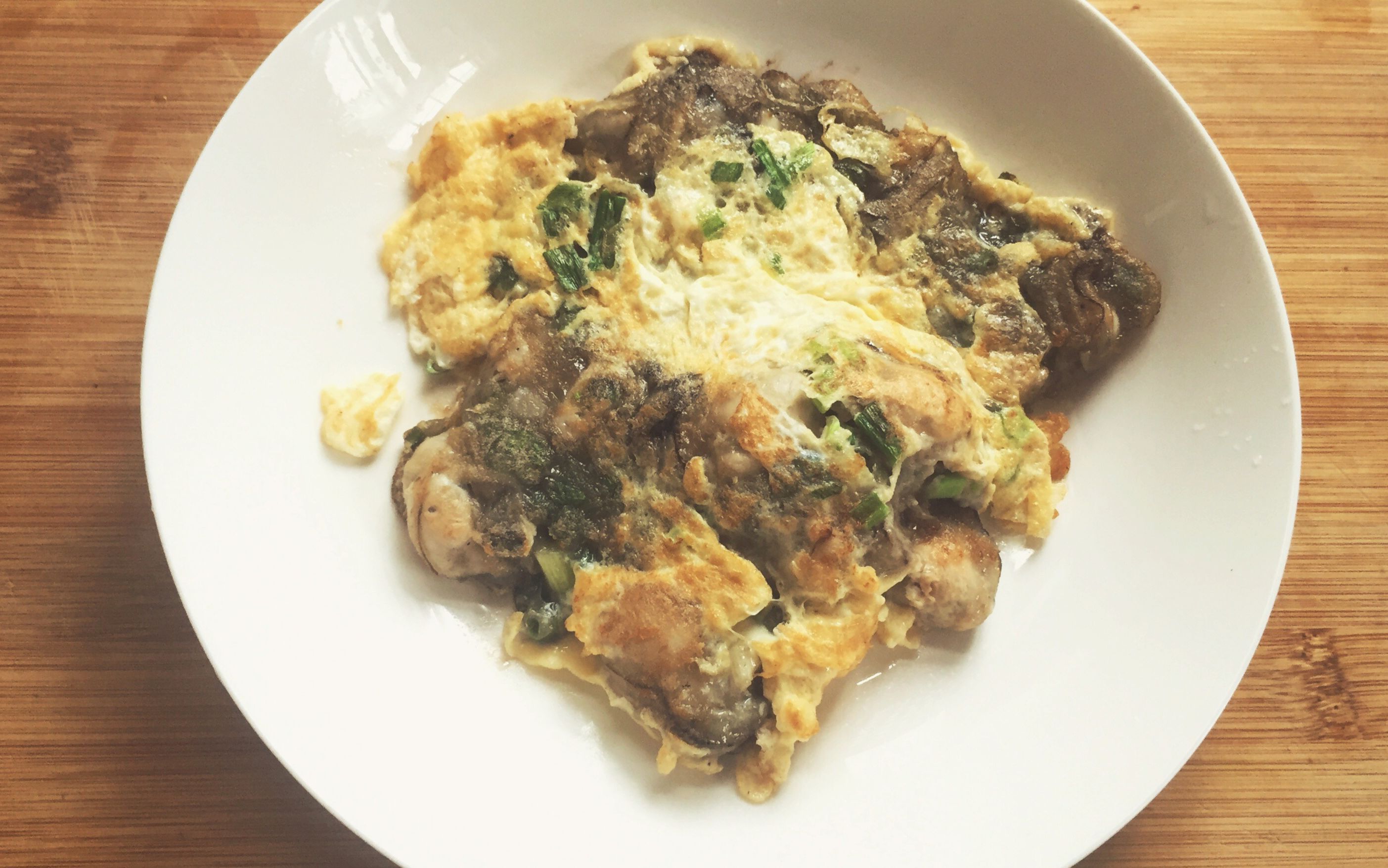 图片[2]-【牡蛎煎饼】做法步骤图 解馋过瘾超美味 孩子们吃-起舞食谱网