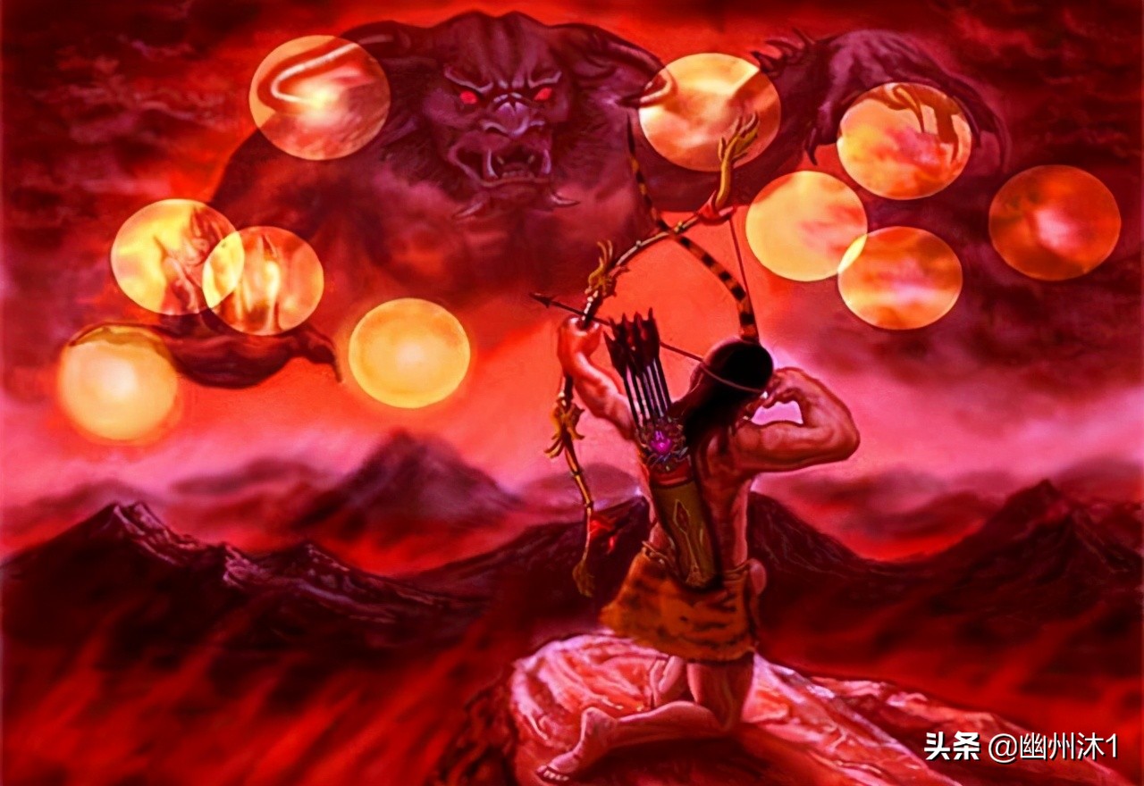 后羿射日的故事 后羿射箭神话故事-小螳螂百科网