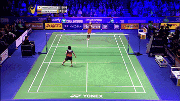 羽毛球比赛教学（羽毛球技战术：羽毛球动图教学，全场步法实战分解！）