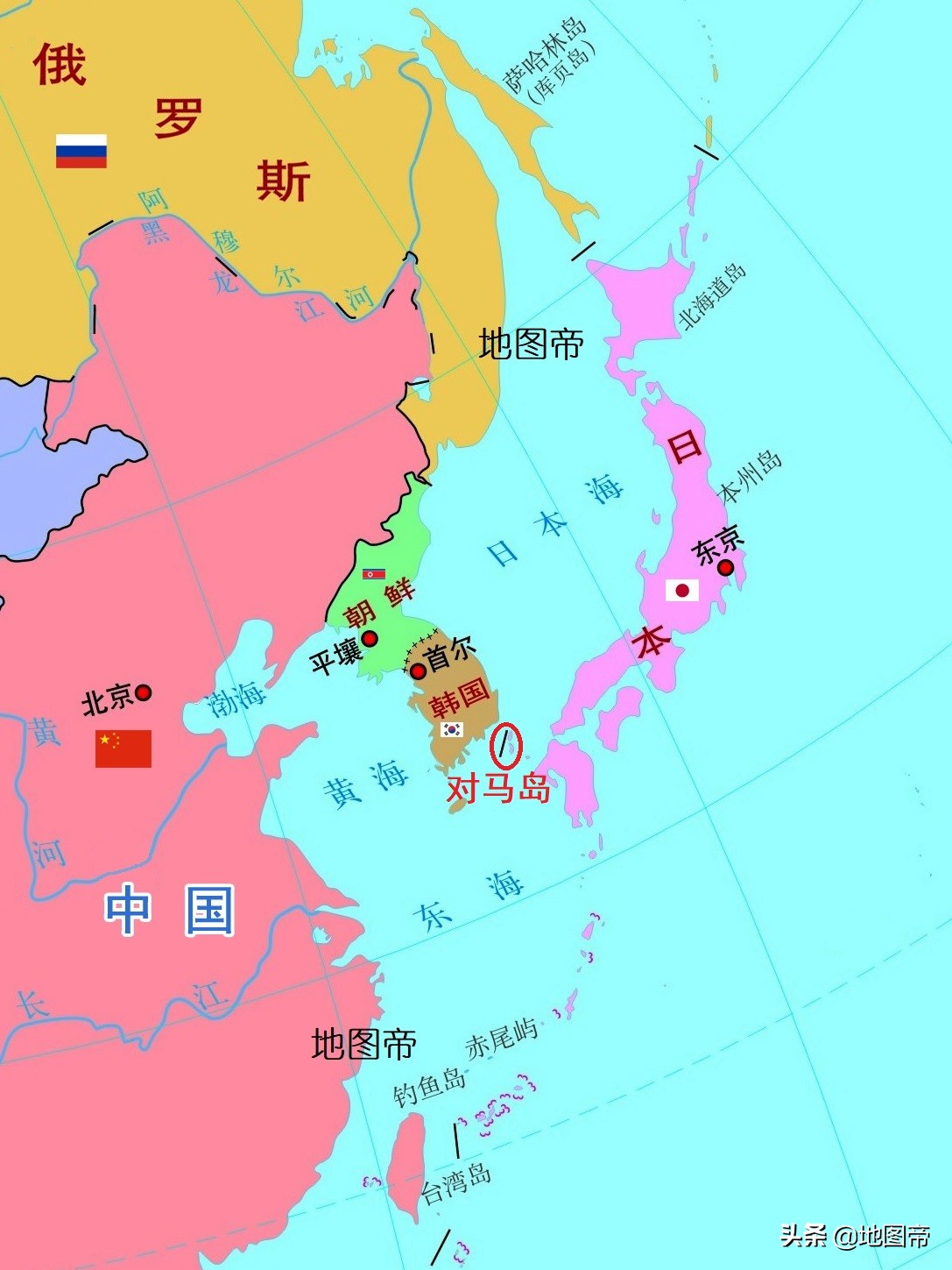 朝鲜海峡上的对马岛,属于韩国还是日本?