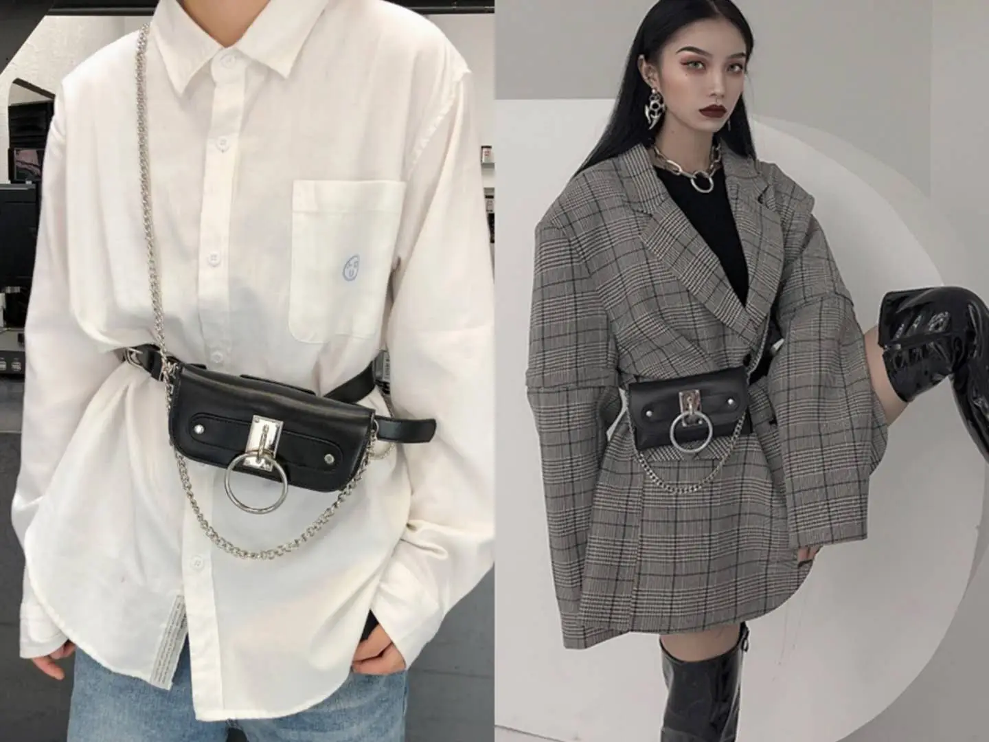 腰包怎么背好看（斜挎包怎么背好看男生）