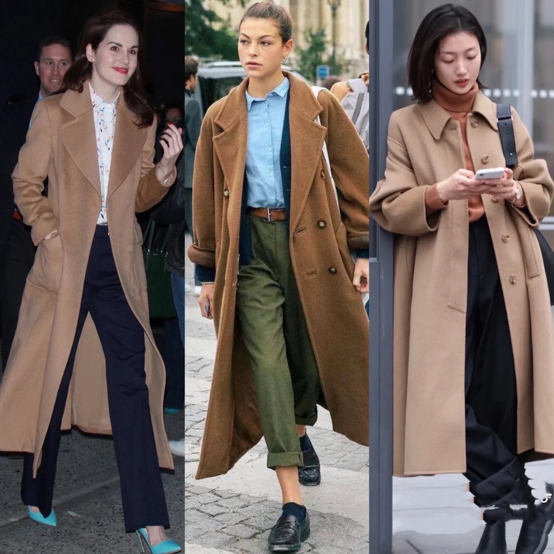 驼色配什么颜色好看 驼色短款上衣搭配图片-百科叔叔