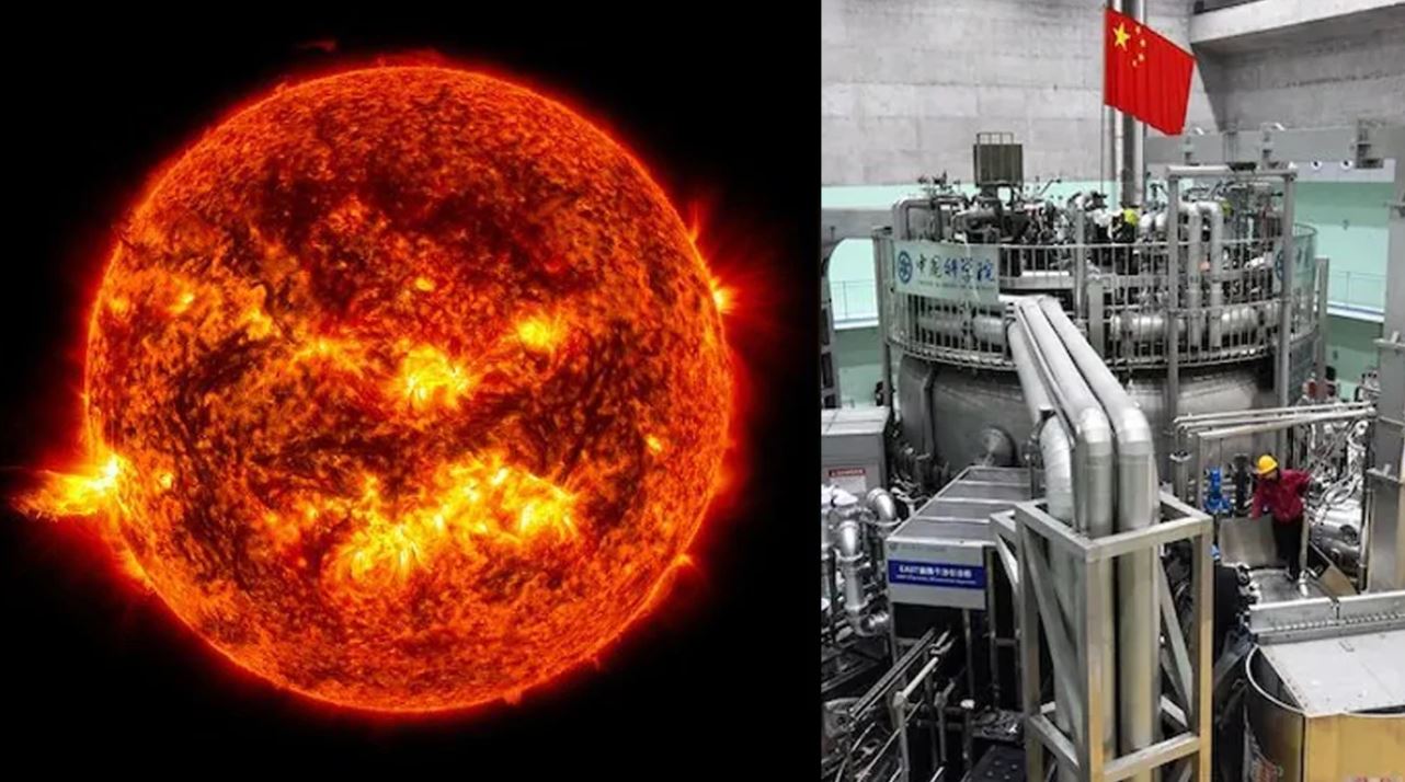 中国人造太阳首次放电图片