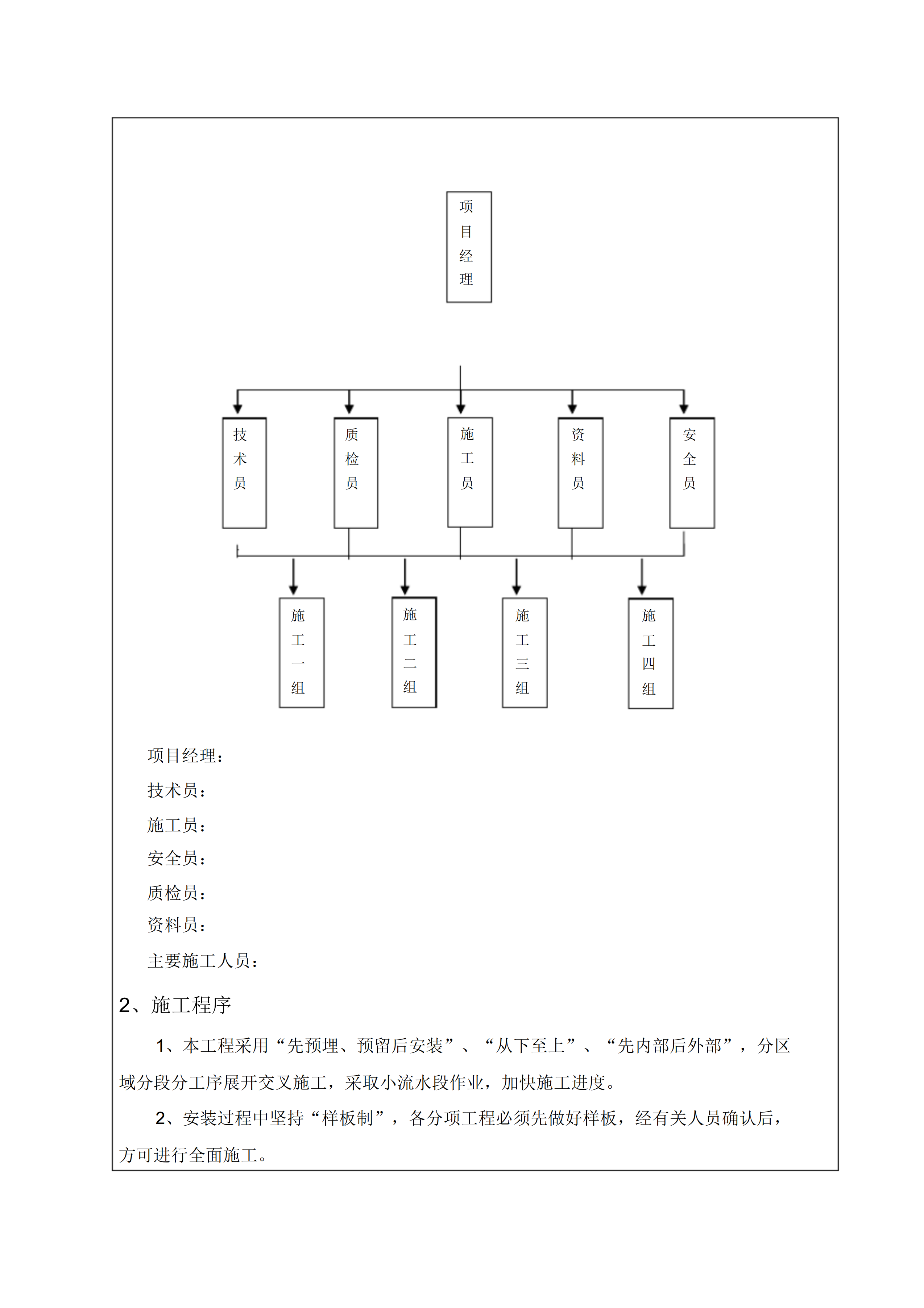 消防工程竣工验收全套资料范本