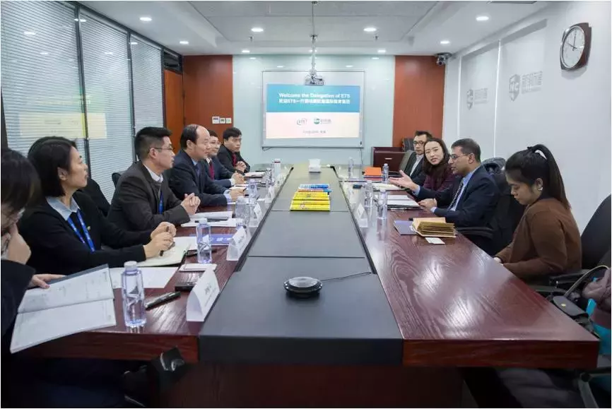 ETS托福项目全球负责人到访新航道，新航道托福再启新篇！