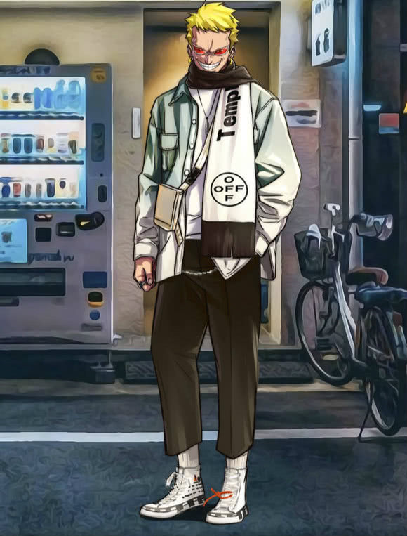 动漫潮图头像霸气(当《海贼王》中的九位角色穿上现代服装,鹰眼最霸气