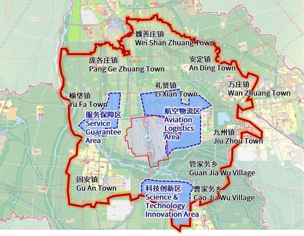五年后的廊坊空港未来发展新引擎，新机场新机遇，京津雄核心区域
