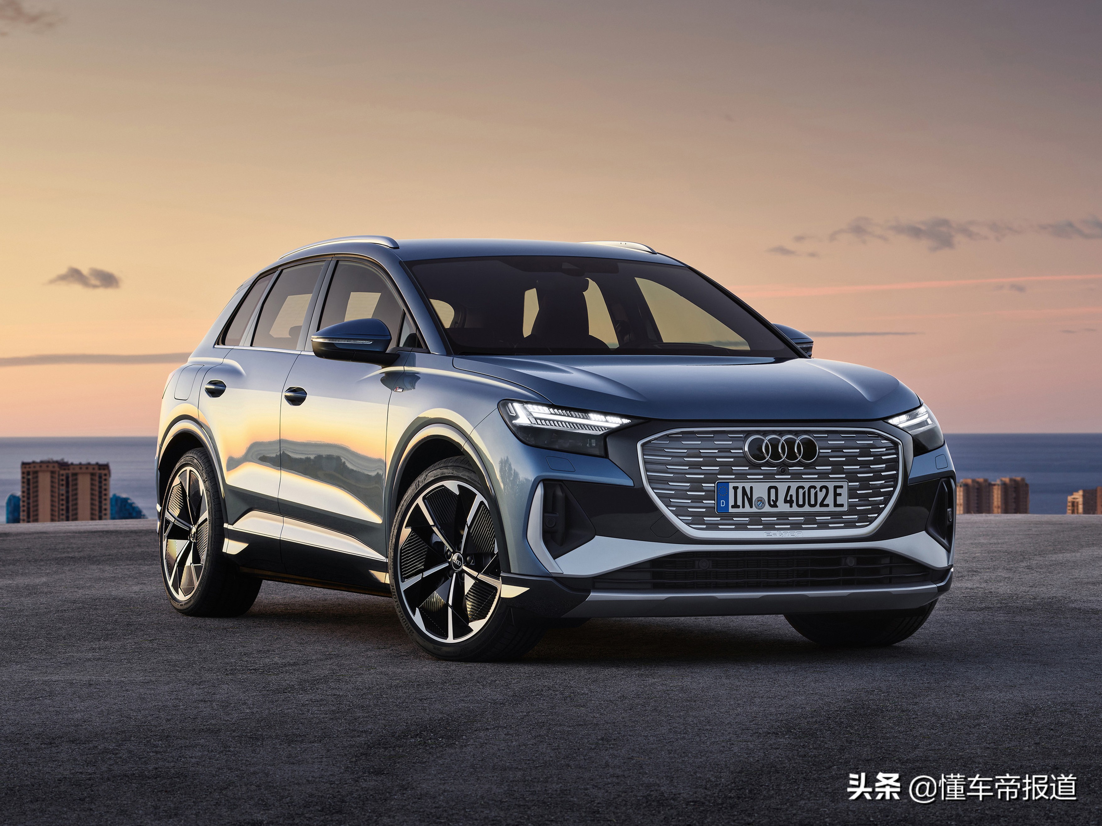 新车 | 最高续航超500公里，对标Model Y！国产奥迪Q4 e-tron实车图
