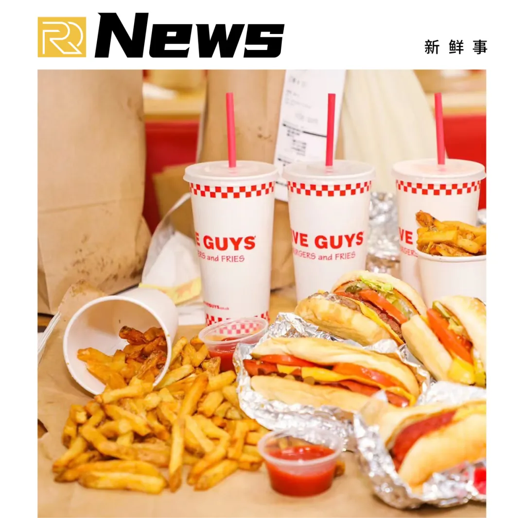 FIVE 汉堡，正宗美式风味，现烤肉饼，新鲜蔬菜，酥脆面包，完美融合！
