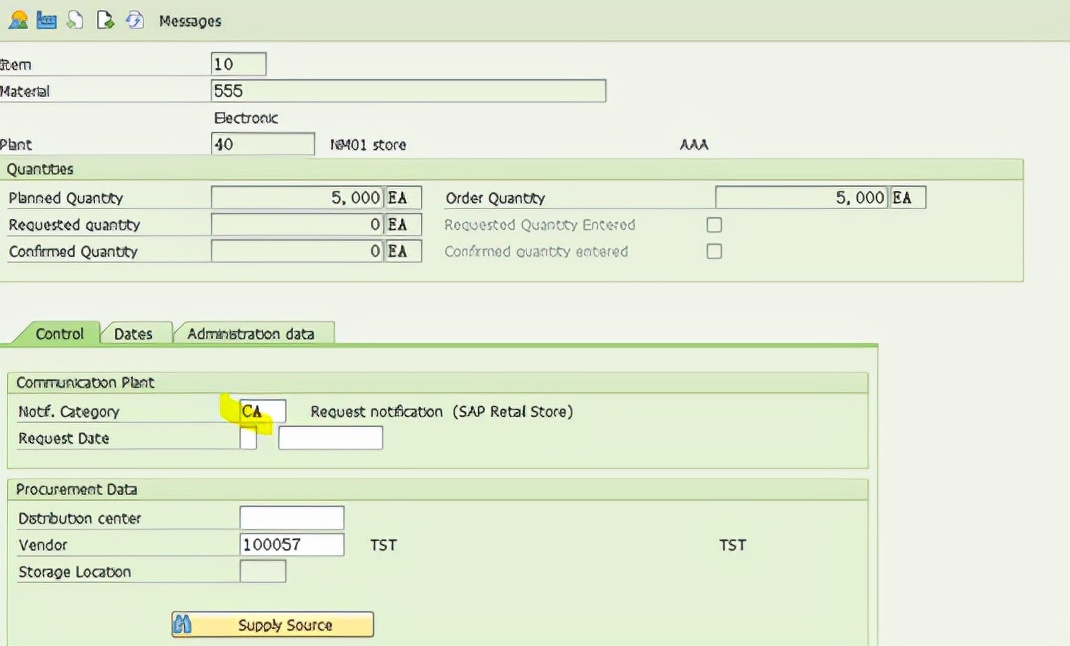 SAP RETAIL 分配表功能的使用