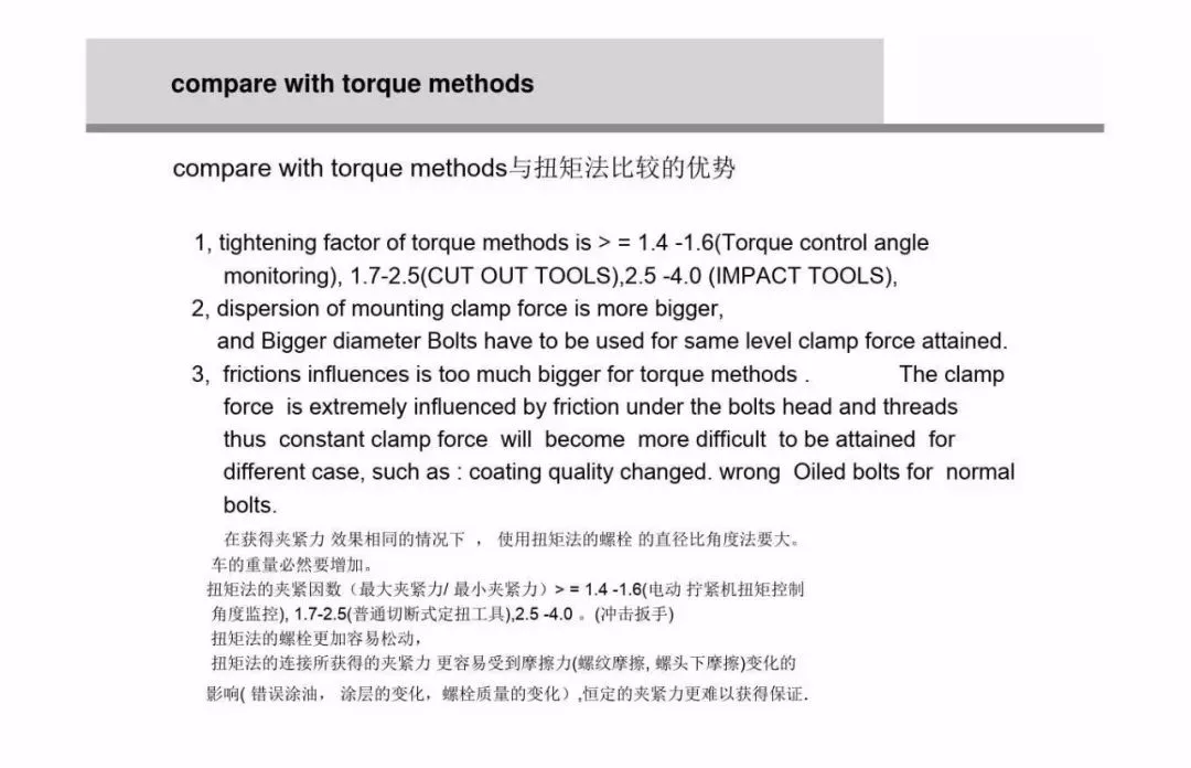 为什么螺栓会松动，扭矩转角法如何紧固螺栓