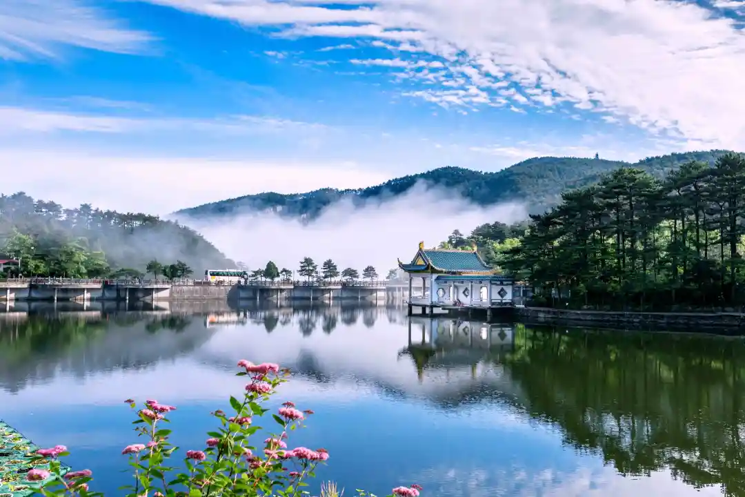 江西庐山旅居，赏瀑布、游花谷，观云海，很棒的养老体验