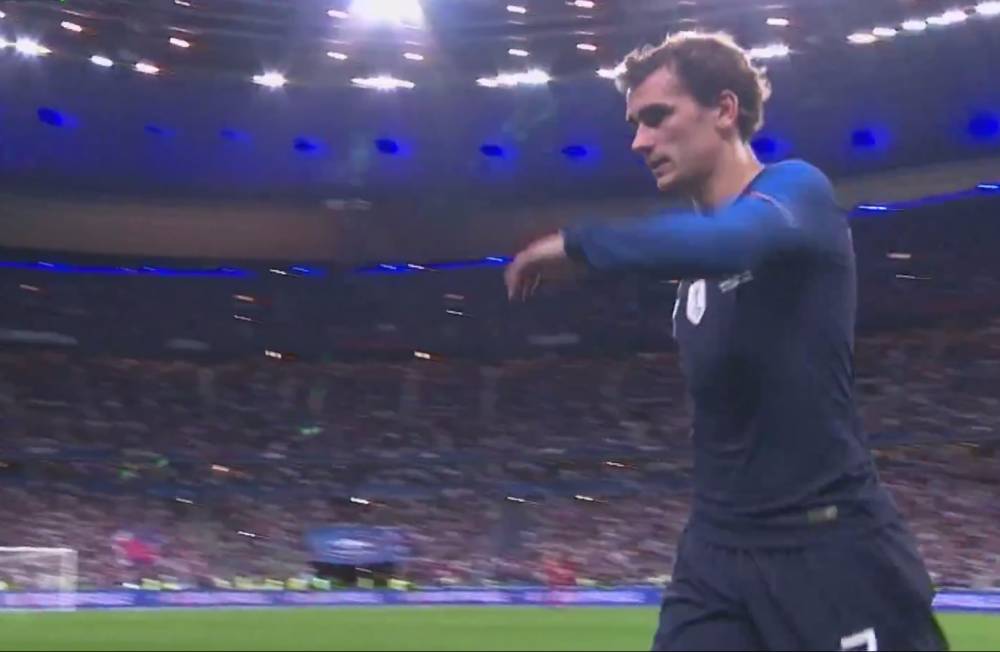法国vs德国(欧国联-格列兹曼两球克罗斯点射 法国2-1逆转德国)