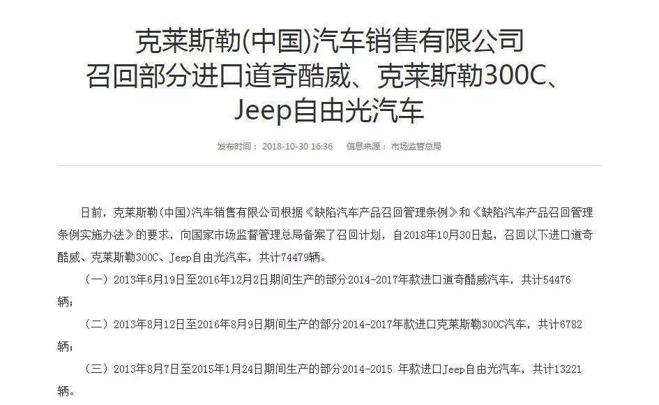 内蒙古车主 超70万辆车被紧急召回，快看看有你的车吗？