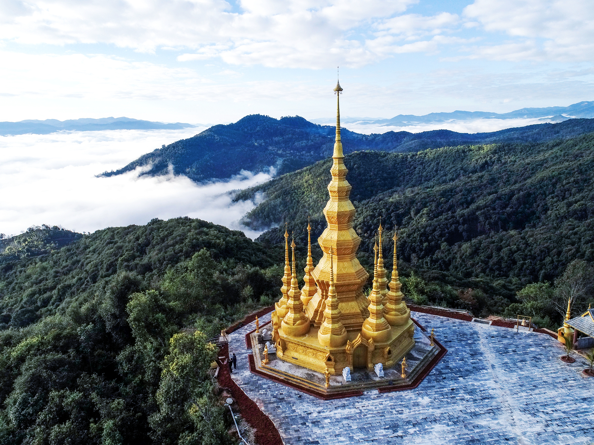 景迈山风景区图片