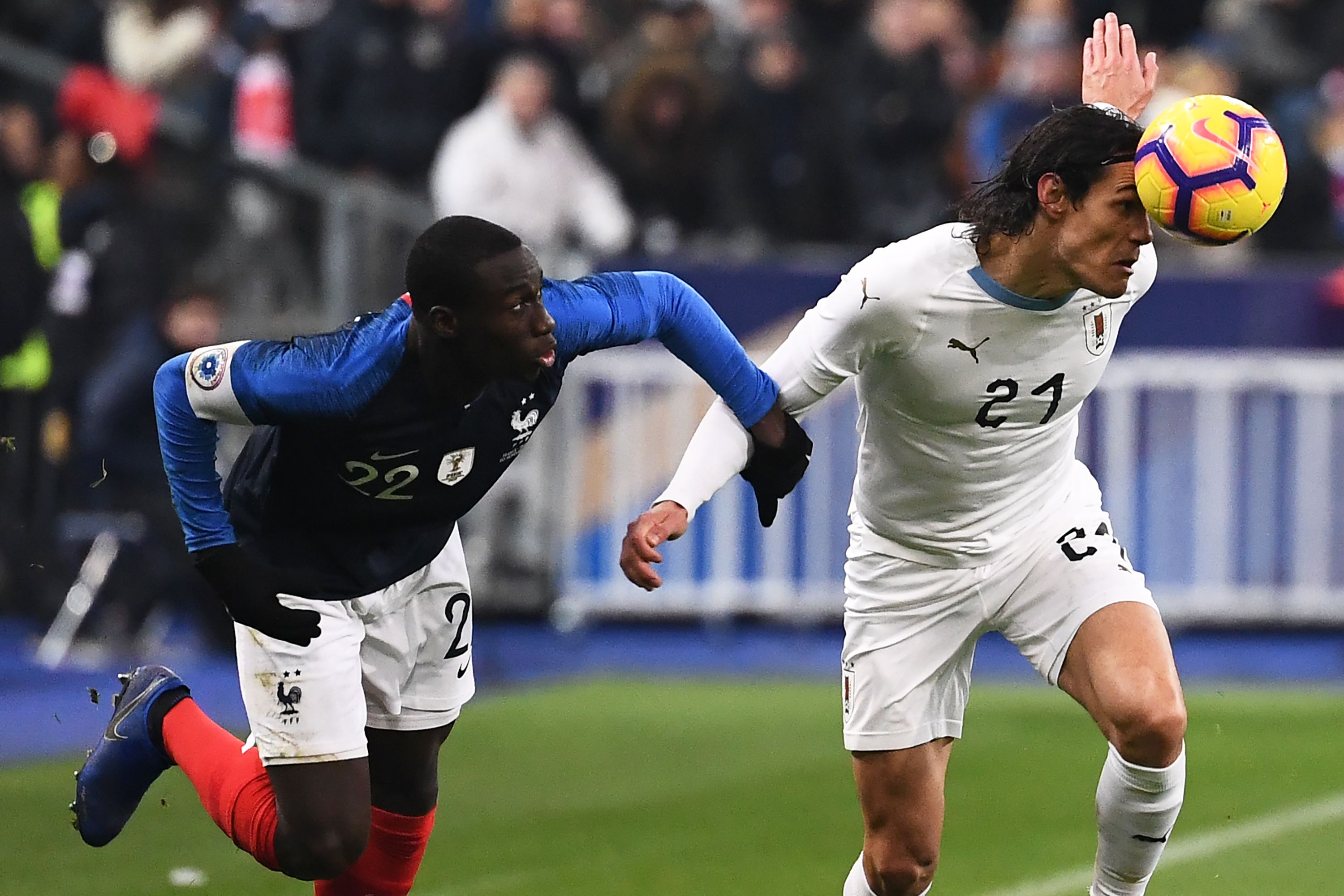 足球——友谊赛：法国胜乌拉圭