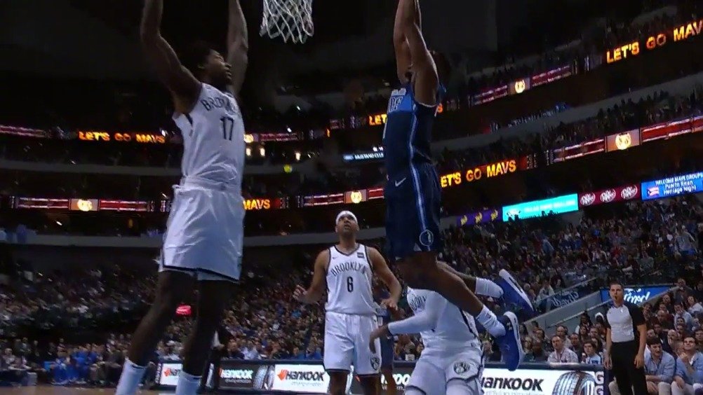 独行侠vs篮网（巴恩斯28+5 东契奇21+9 克拉布27分 独行侠击退篮网）-华海博客