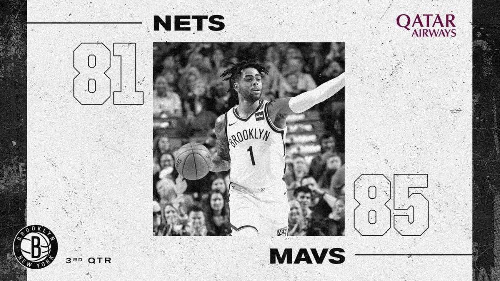 独行侠vs篮网（巴恩斯28+5 东契奇21+9 克拉布27分 独行侠击退篮网）