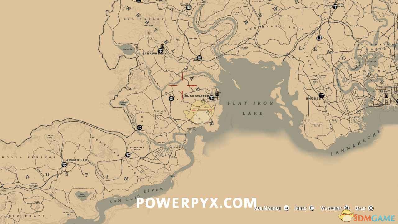 《荒野大镖客2》马术大师需要驯服的野马位置一览