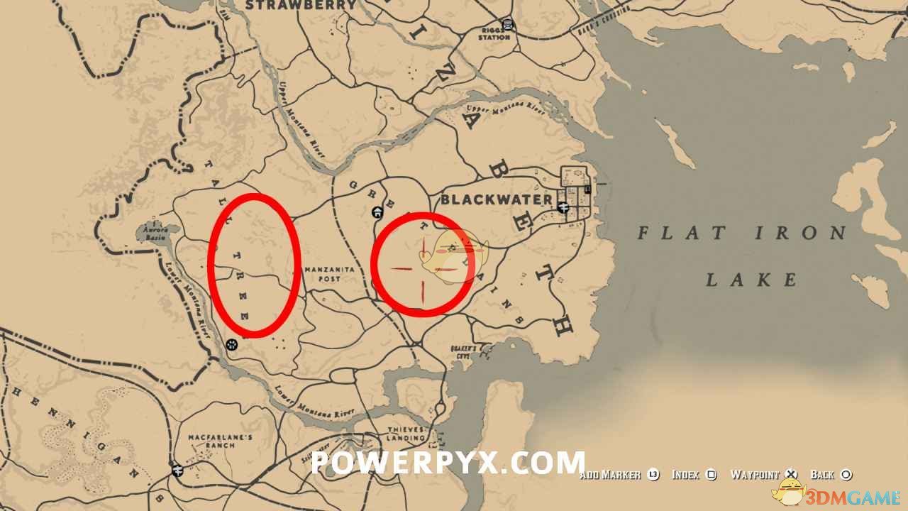 《荒野大镖客2》马术大师需要驯服的野马位置一览