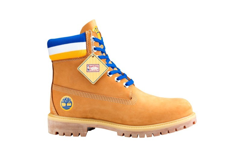 nba球员联名鞋有哪些（Mitchell &amp; Ness x Timberland 全新「NBA」主题联名系列上架）