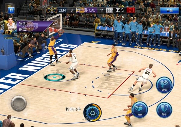 ipad上nba游戏有哪些(NBA 2K mobile iOS版迎来圣诞更新)