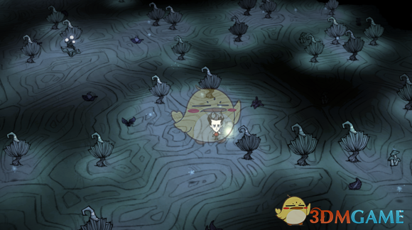 《饥荒：联机版》洞穴地形完全解析——绿蘑菇森林篇