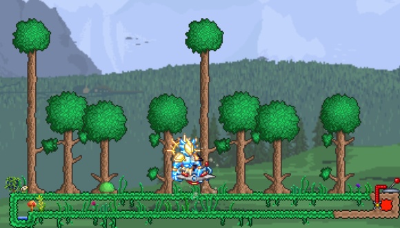 泰拉瑞亚怎么快速种树 快速种树收树方法分享