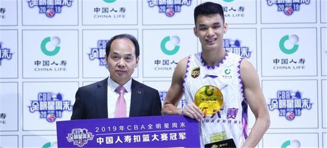 2018CBA扣篮大赛(两连冠！张健豪卫冕2019CBA全明星扣篮大赛冠军)