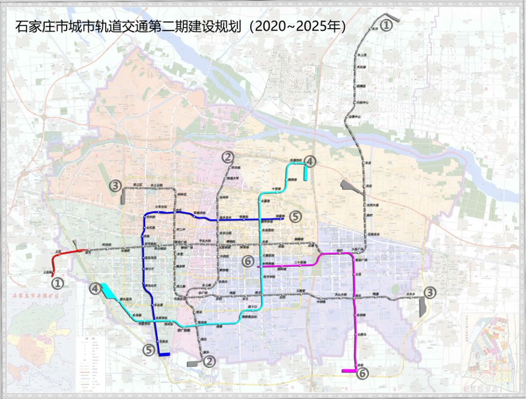 石家莊地鐵規劃圖 石家莊地鐵規劃圖2030-徐拾記官網