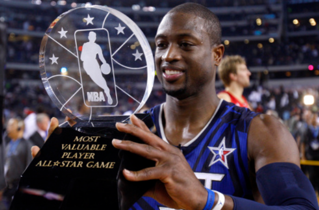 NBA2010全明星赛(生涯唯一全明星MVP！韦德2010年全明星回顾)