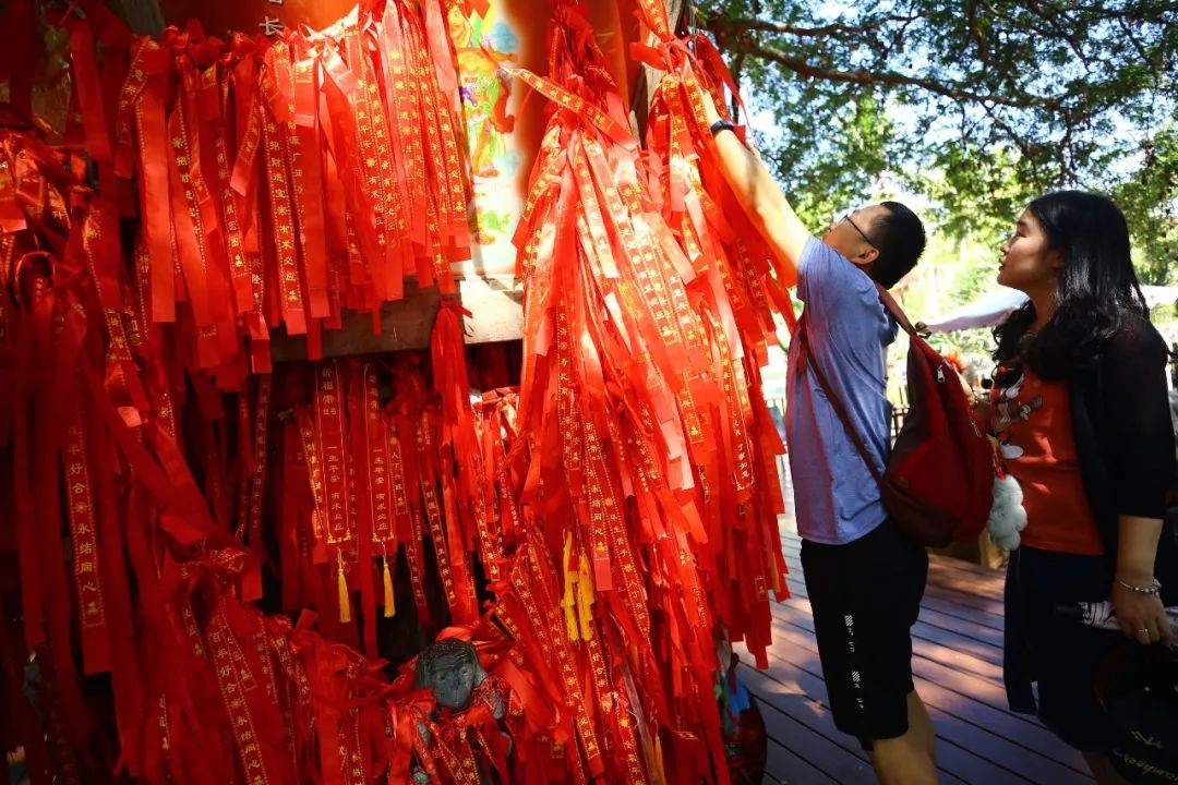 元宵佳节好去处 三亚南山祈福万家团圆