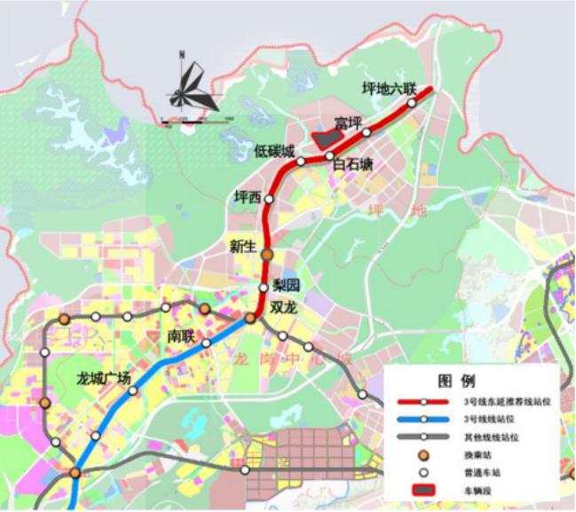 深圳地铁线路图 2022年图片